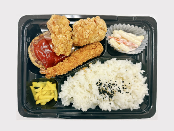 ハンバーグ＆えびから弁当