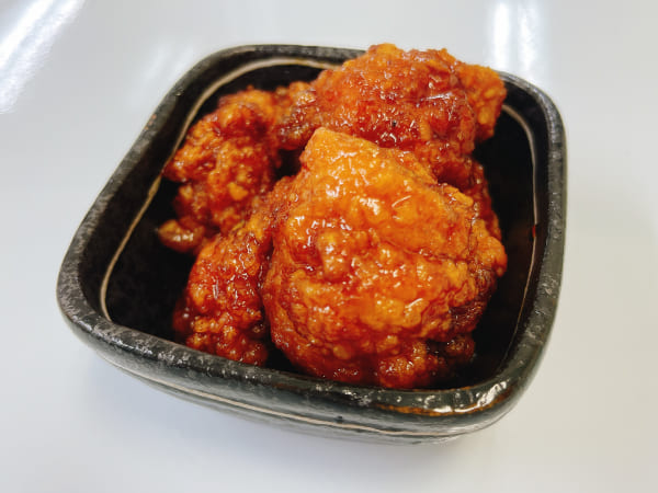 鶏唐揚げの甘酢たれ