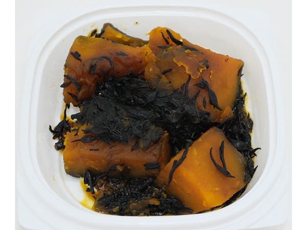 かぼちゃとひじきの煮物